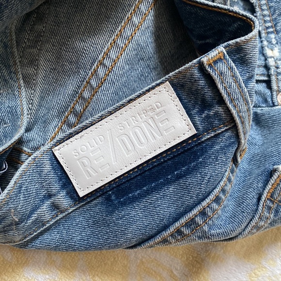 Re/ done denim short size 25 - Picture 3 of 5